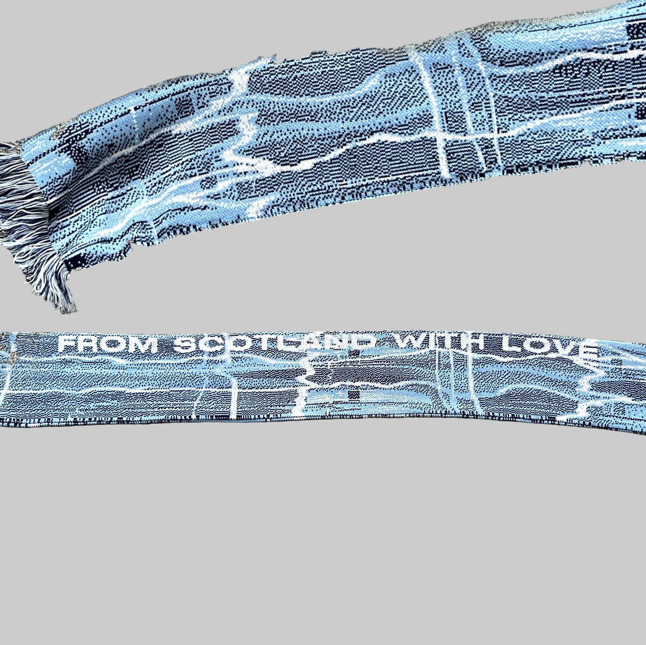 Fergusson Scottish Streetwear Brand Made in Scotland Football Scarf Tartan