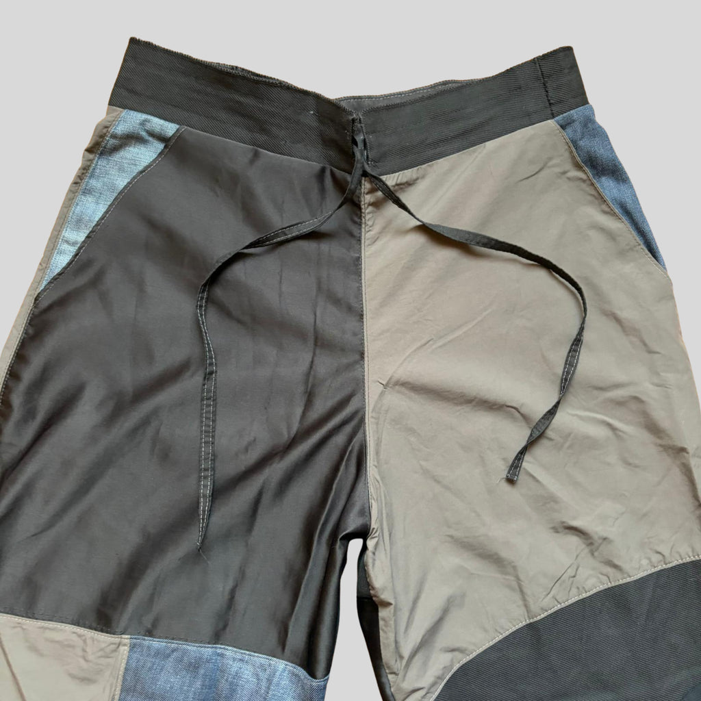 Patchwork Drawstring Joggers
