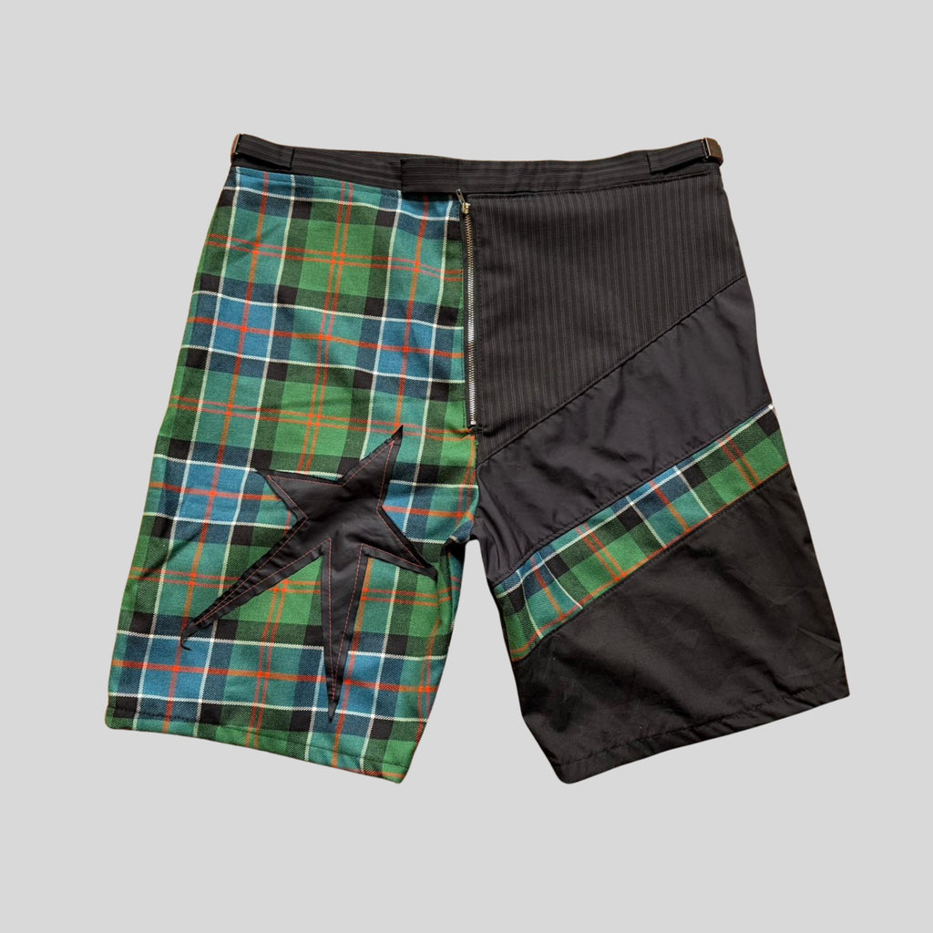 Tartan Star Shorts