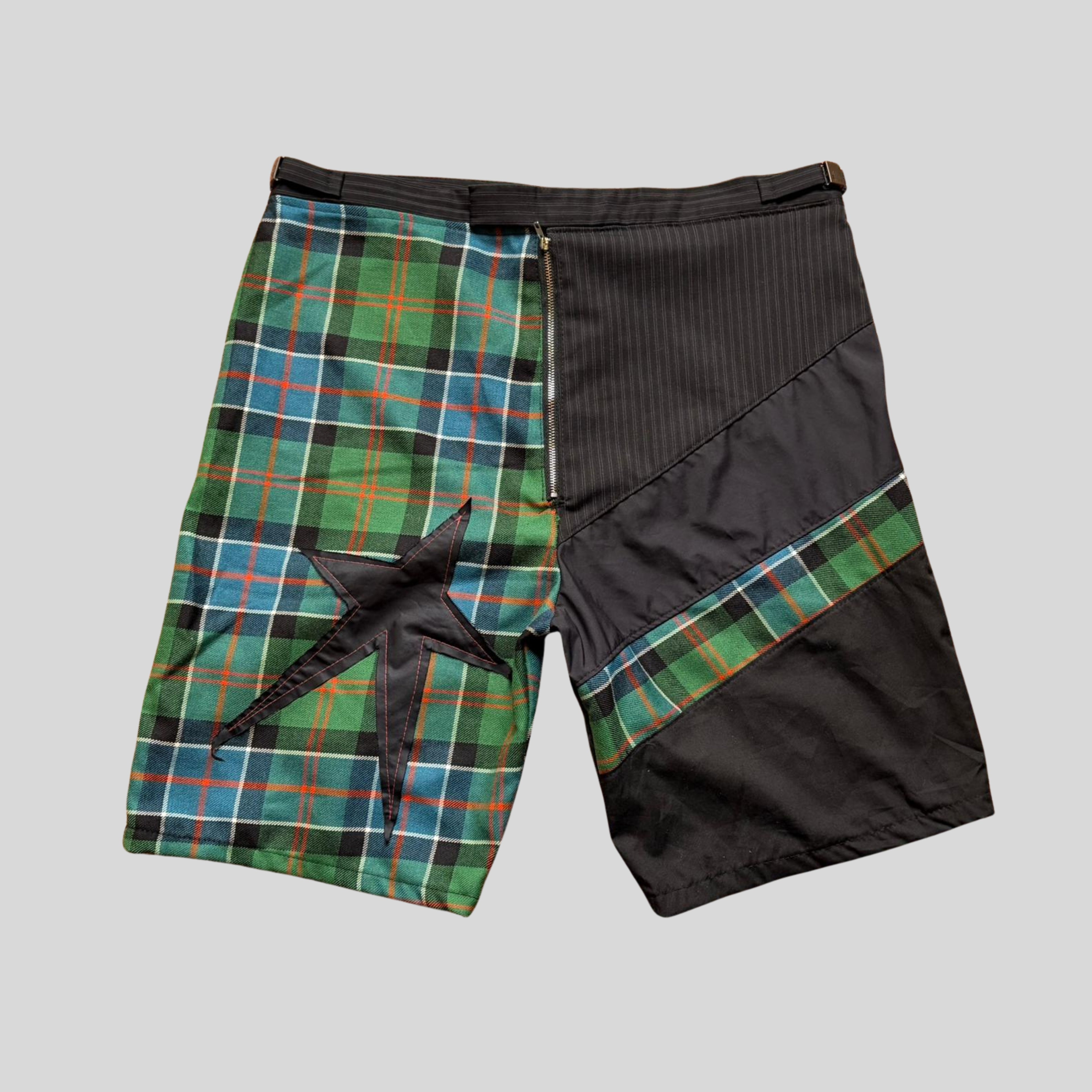 Tartan Star Shorts