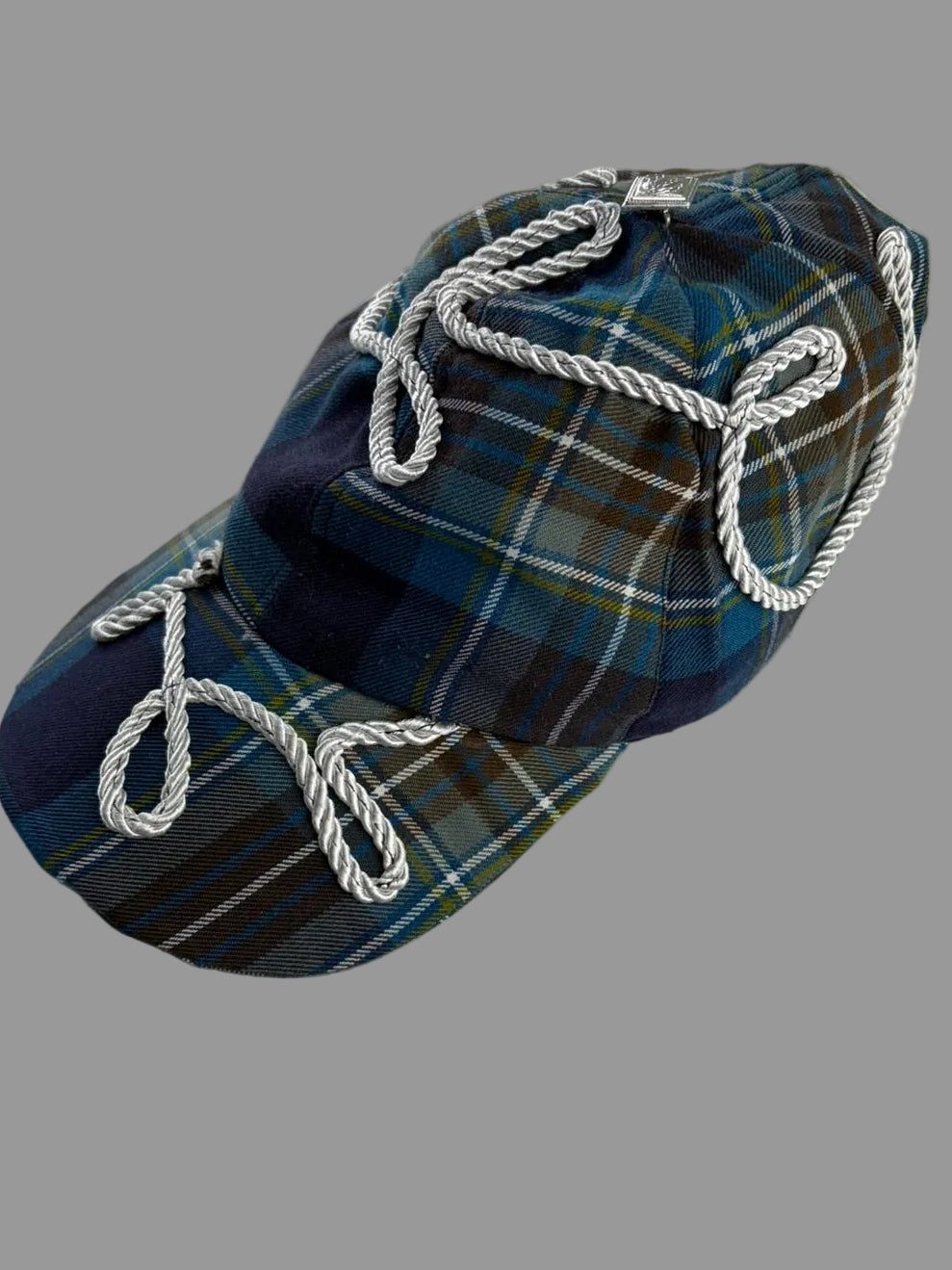 Braided Tartan Cap