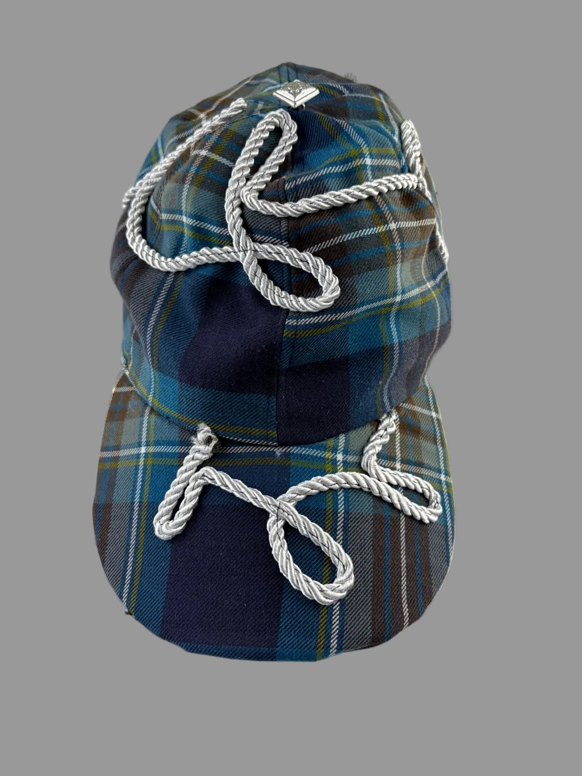 Braided Tartan Cap