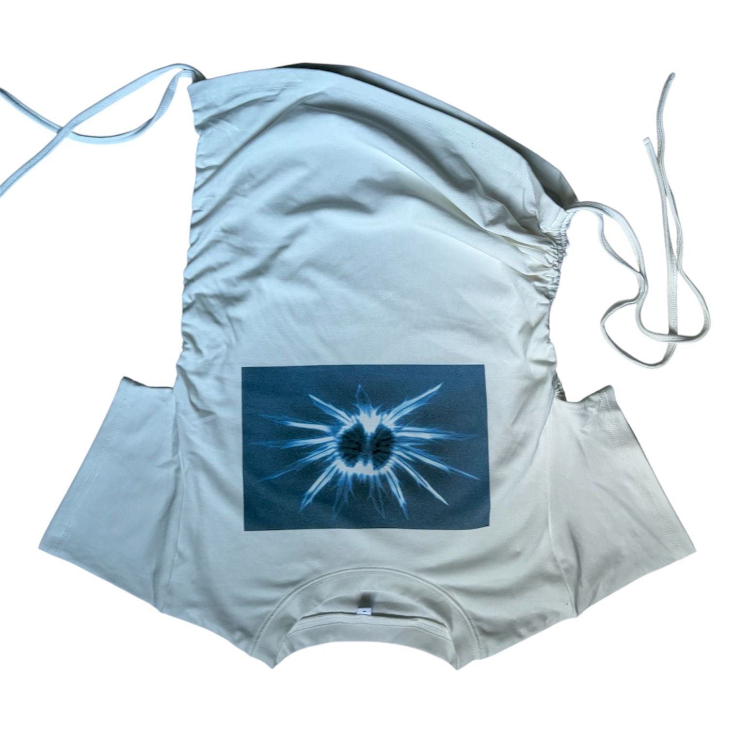 X-Ray Thistle Drawstring Baby Tee